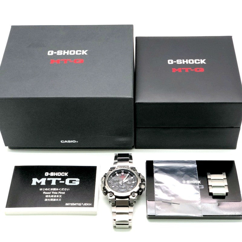 MTG-B3000D-1A MT-G 電波ソーラー Bluetooth搭載モデル