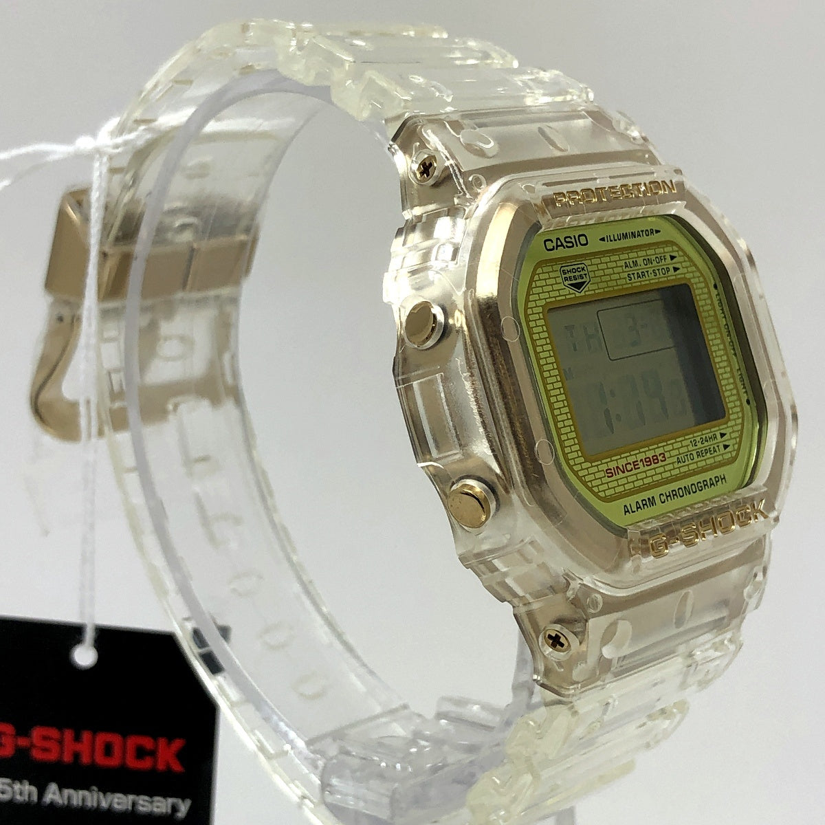 DW-5035E-7 Gショック35周年記念 グレイシアゴールド