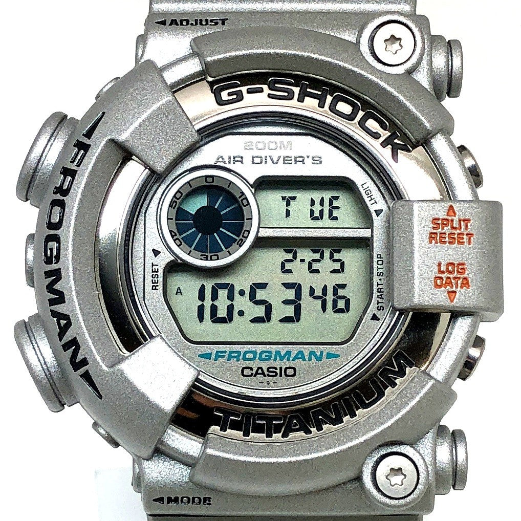 DW-8201GF-8 フロッグマン 銀蛙 シルバーメタリック塗装
