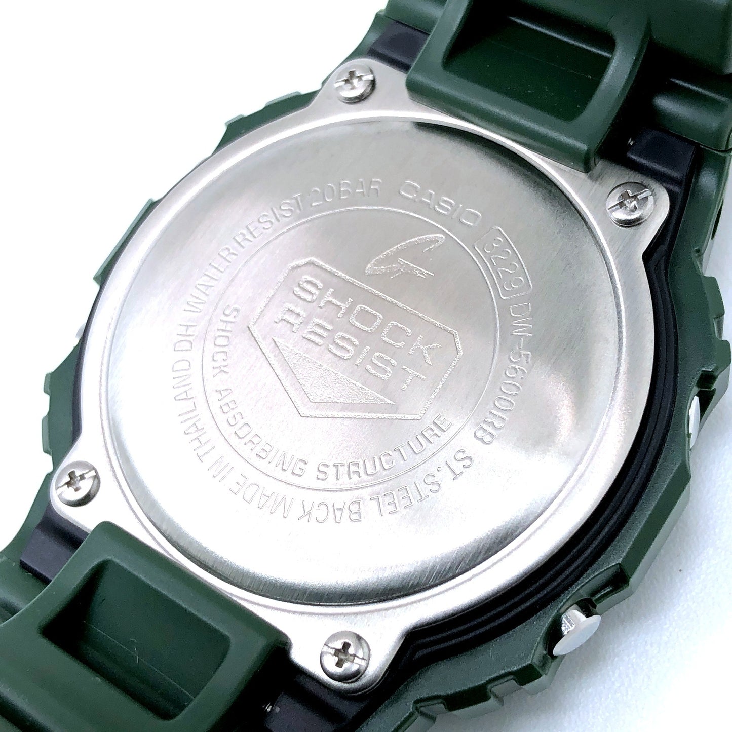 DW-5600RB-3 復刻グリーンスピード 初期カラーリバイバルモデル