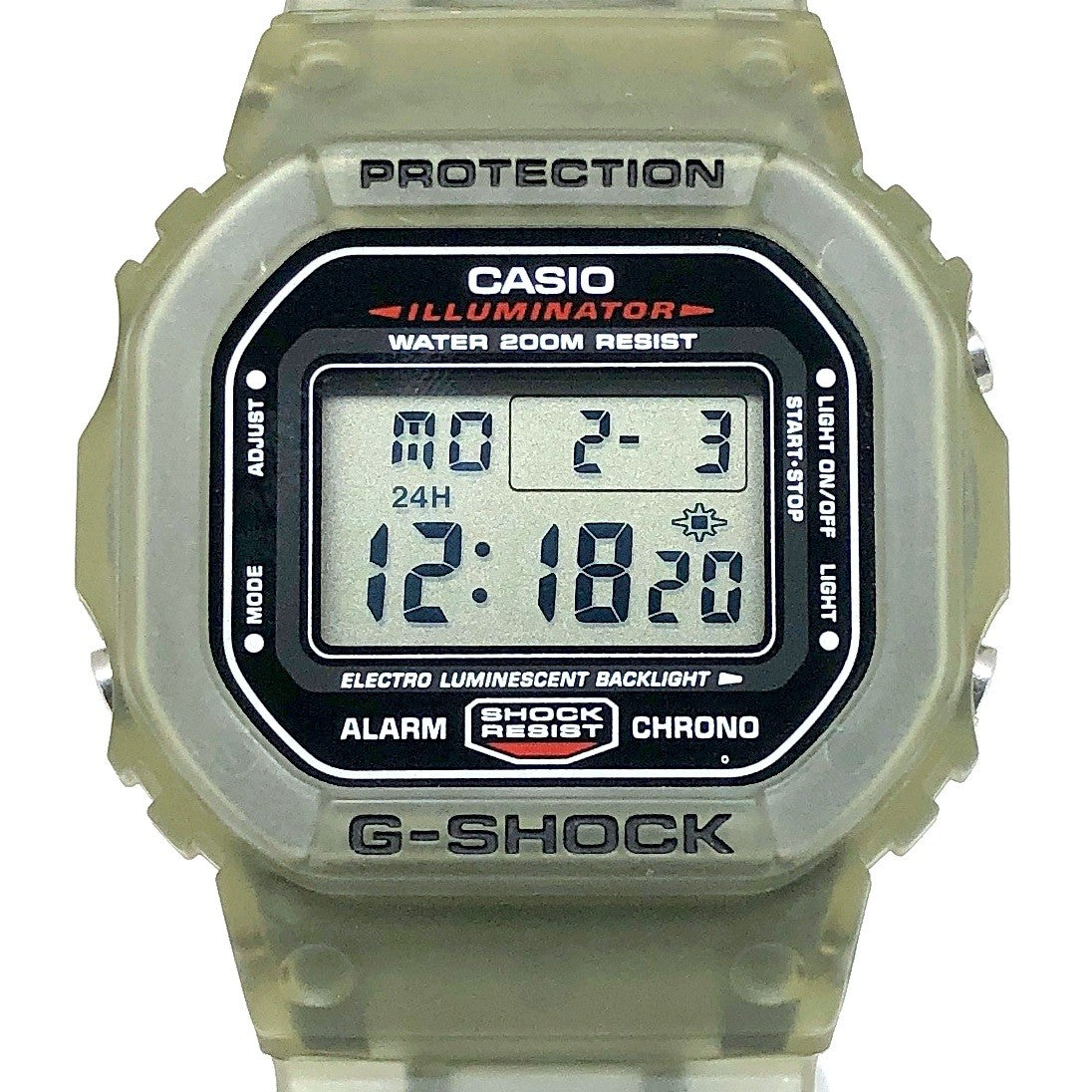 DW-056-8SV グレースケルトン 日本未発売モデル