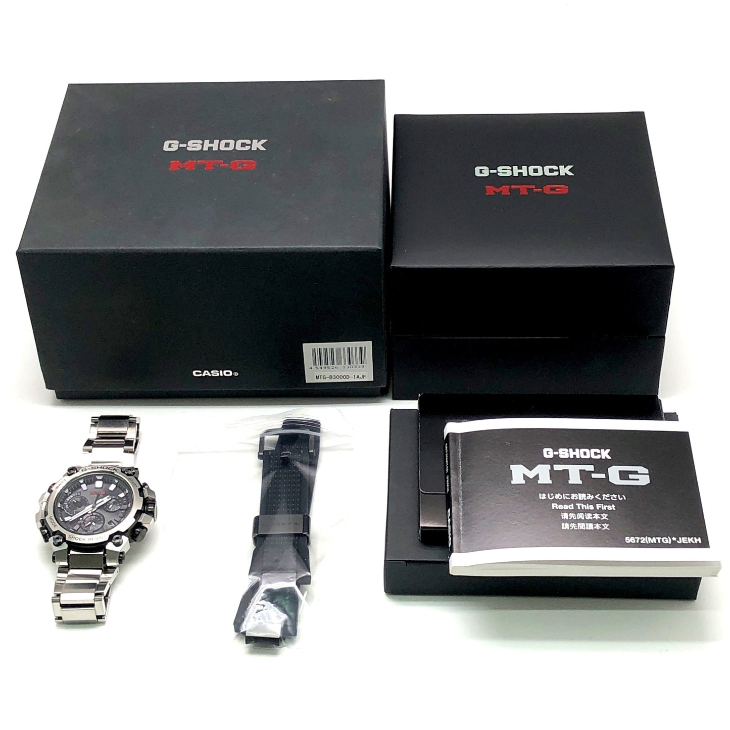 MTG-B3000D-1A MT-G 電波ソーラー Bluetooth搭載モデル