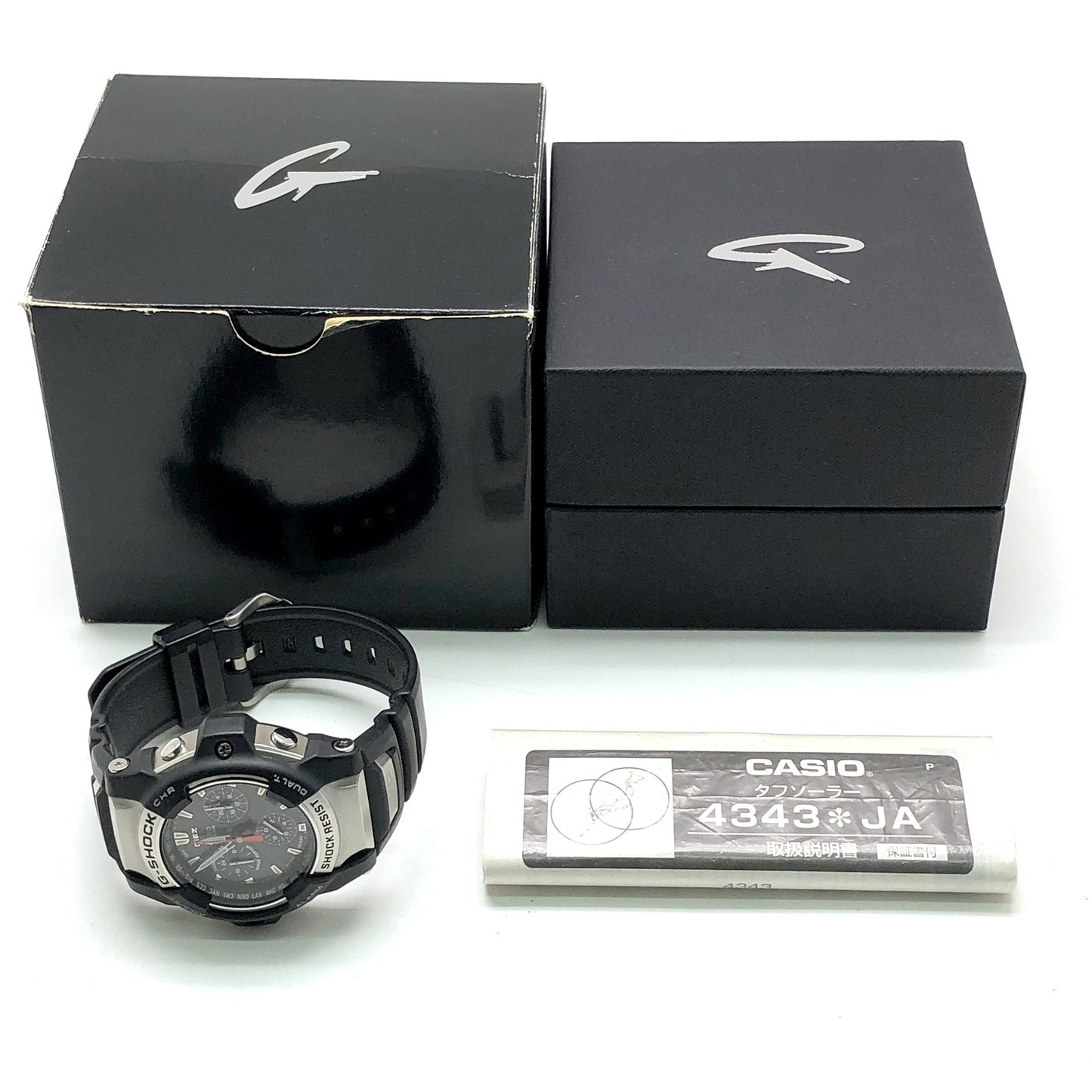GS-1000J-1A GIEZ 電波ソーラー クロノグラフ