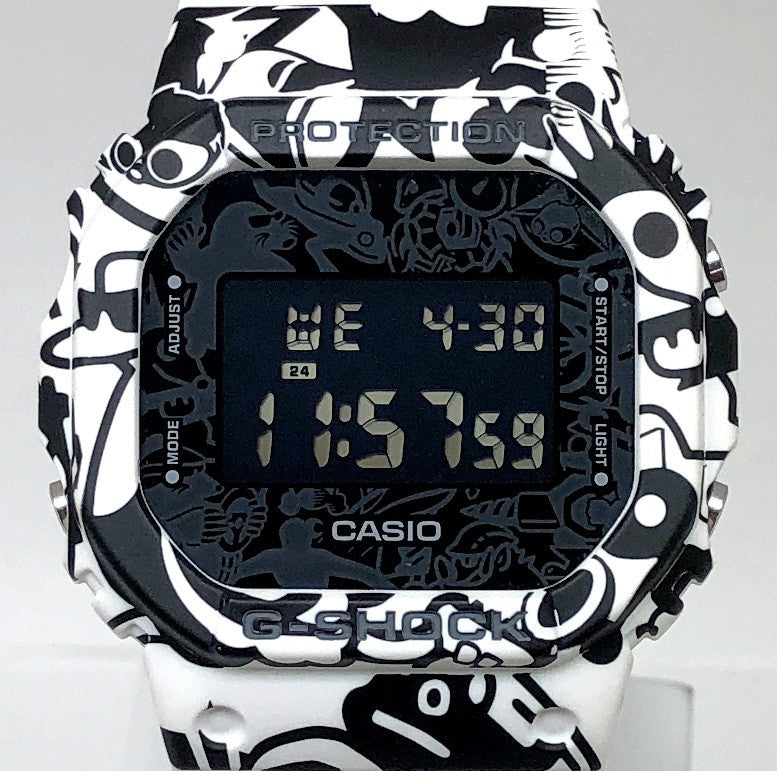 DW-5600GU-7 G-UNIVERSE 歴代キャラクタープリント