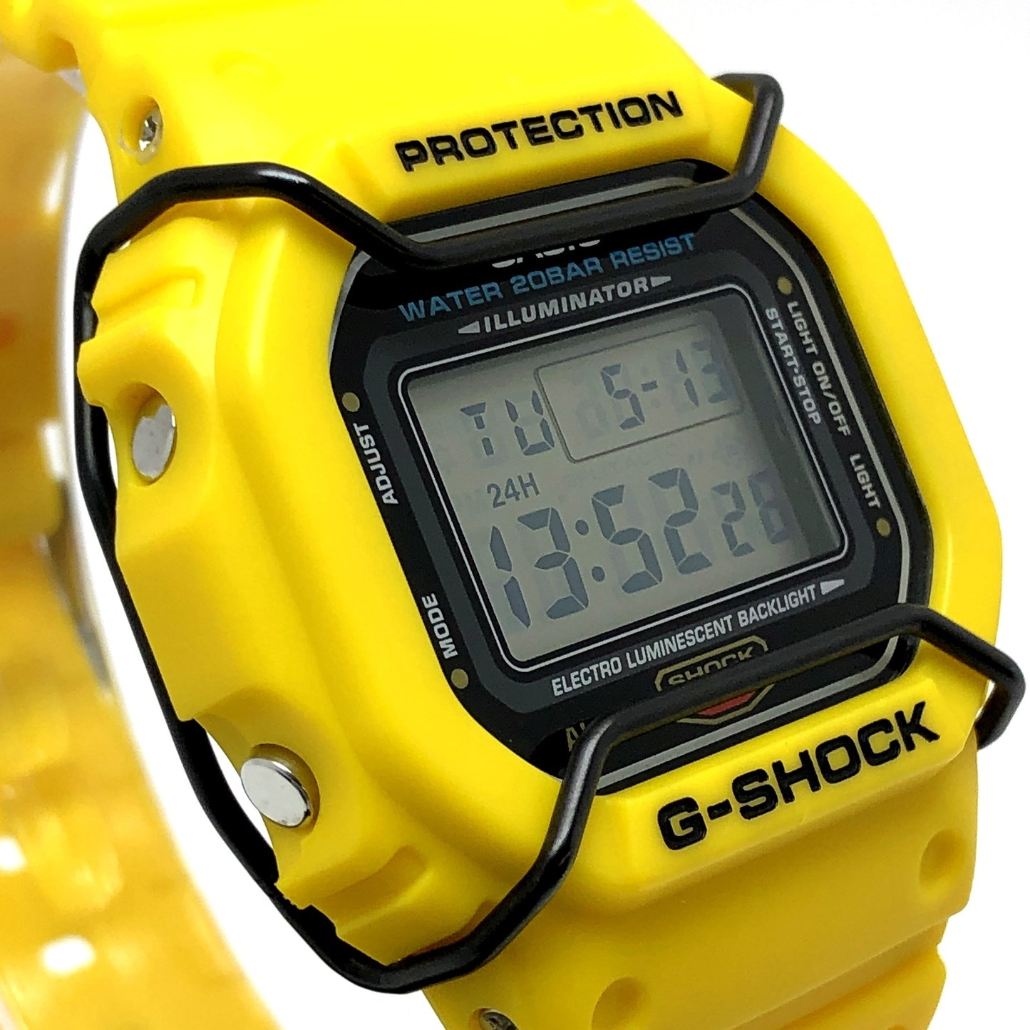 DW-5600P-9 プロテクター搭載 復刻スピード イエロー