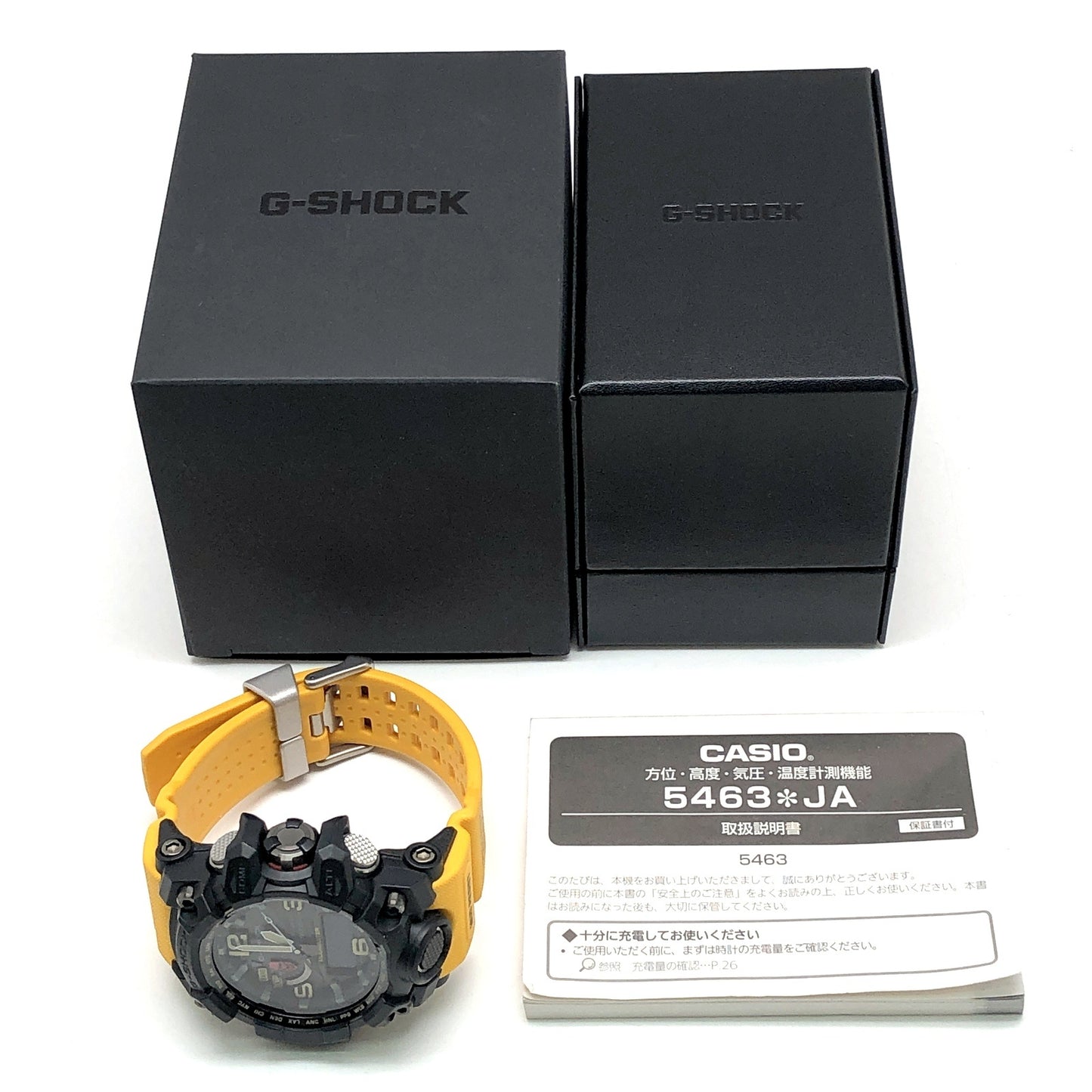 GWG-1000-1A9 マッドマスター トリプルセンサー搭載 ブラック×イエロー