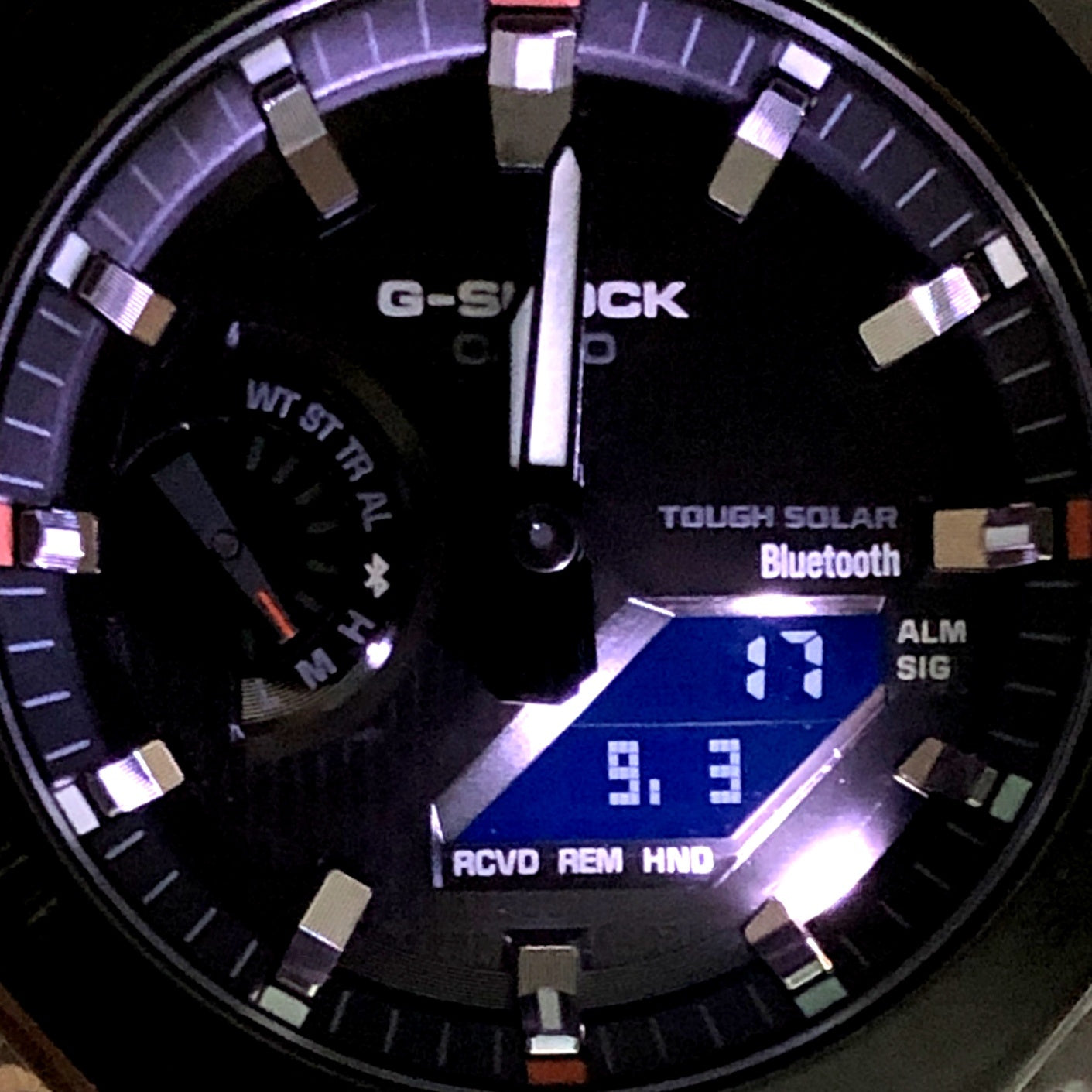 GBM-2100B-7A カシオーク メタルカバード Bluetooth通信機能搭載