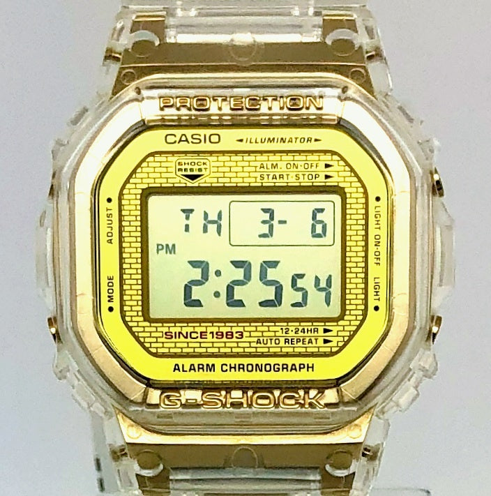 DW-5035E-7 Gショック35周年記念 グレイシアゴールド