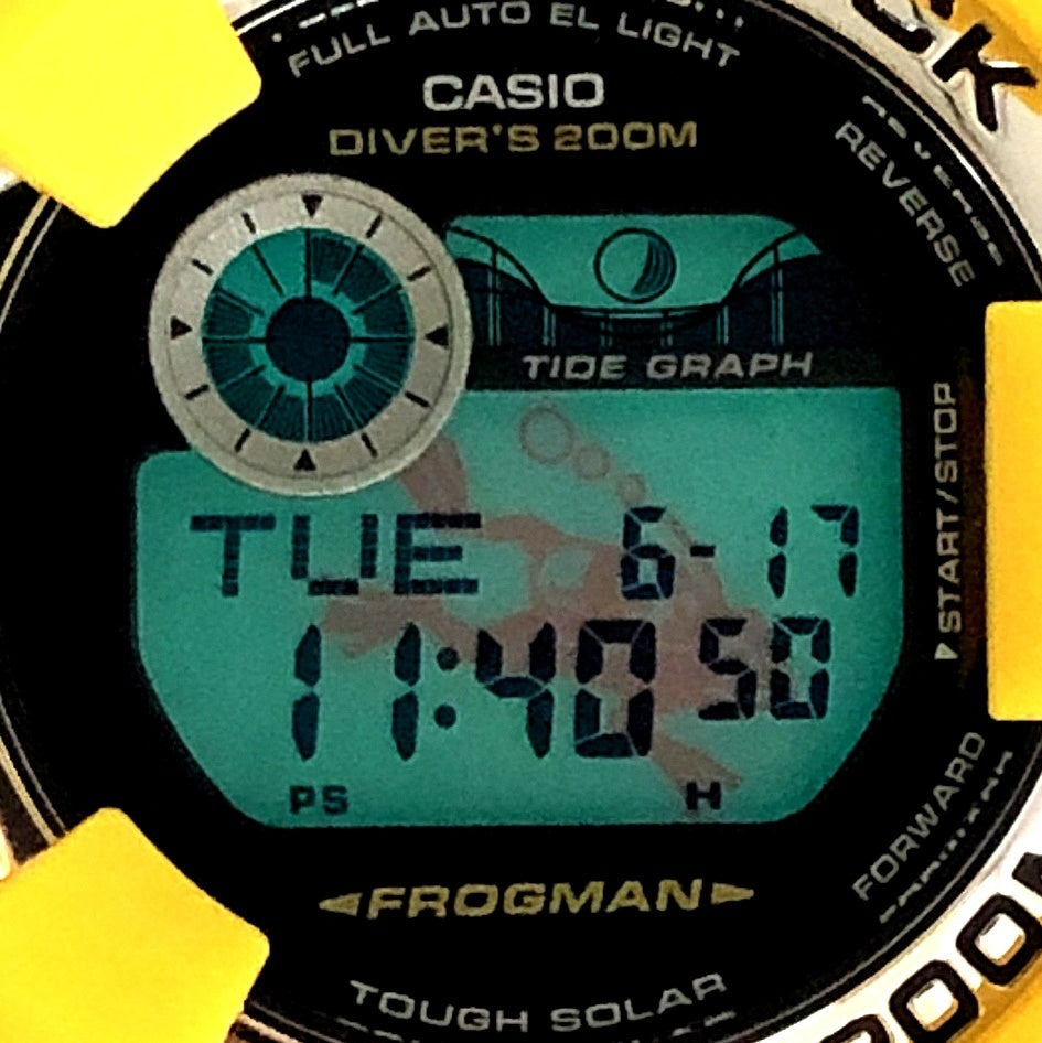 GF-8250-9 フロッグマン 黄蛙 タフソーラー
