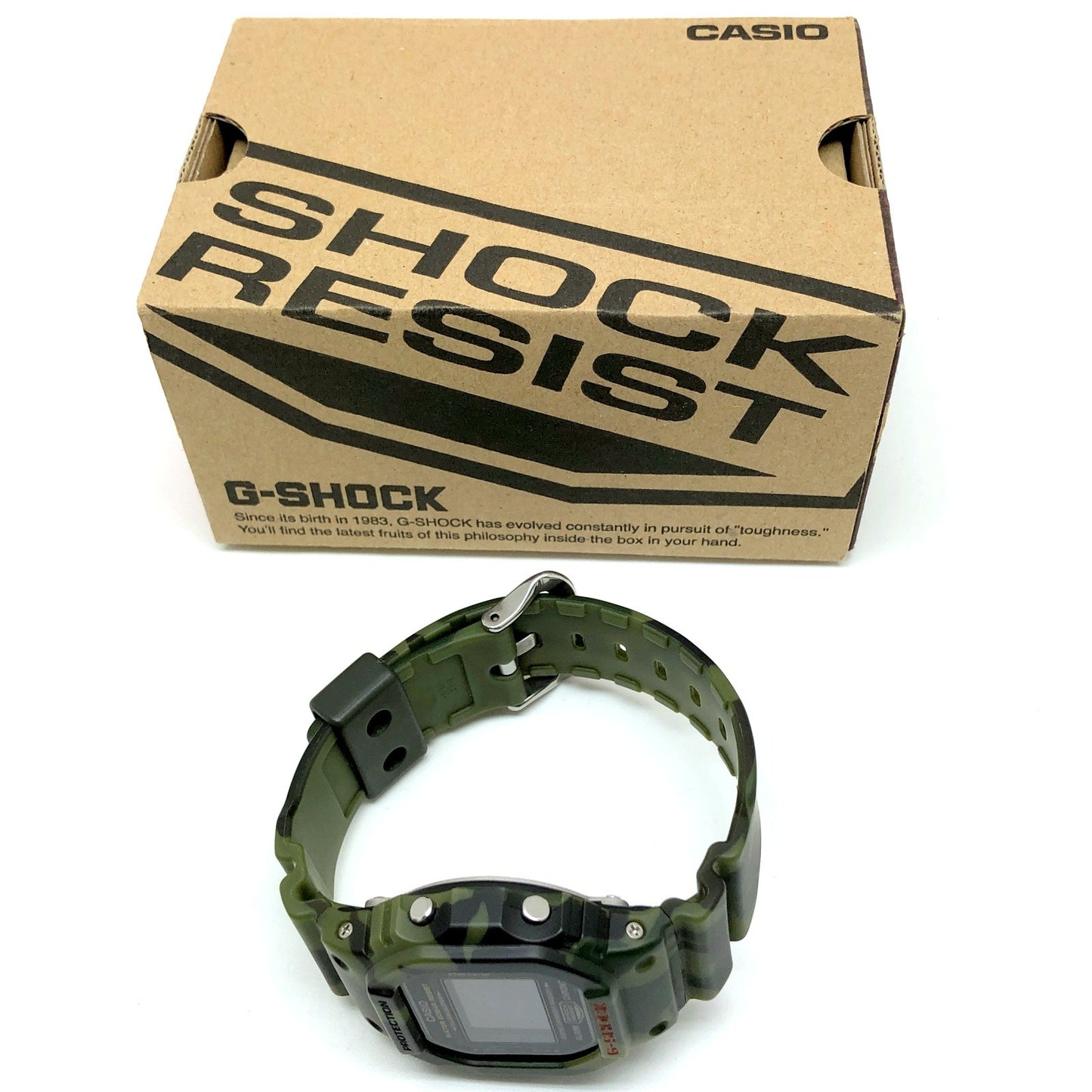 DW-5600CF-3 Gパイソン グリーンカモフラージュ