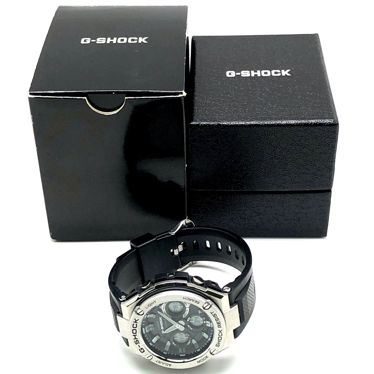 GST-W110-1AJF Gスチール 電波ソーラーモデル メタル×樹脂バンド