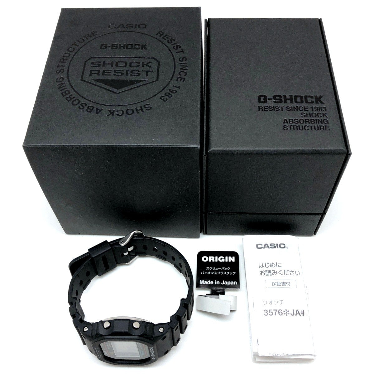 DW-5000R-1A 初代Gショック復刻モデル