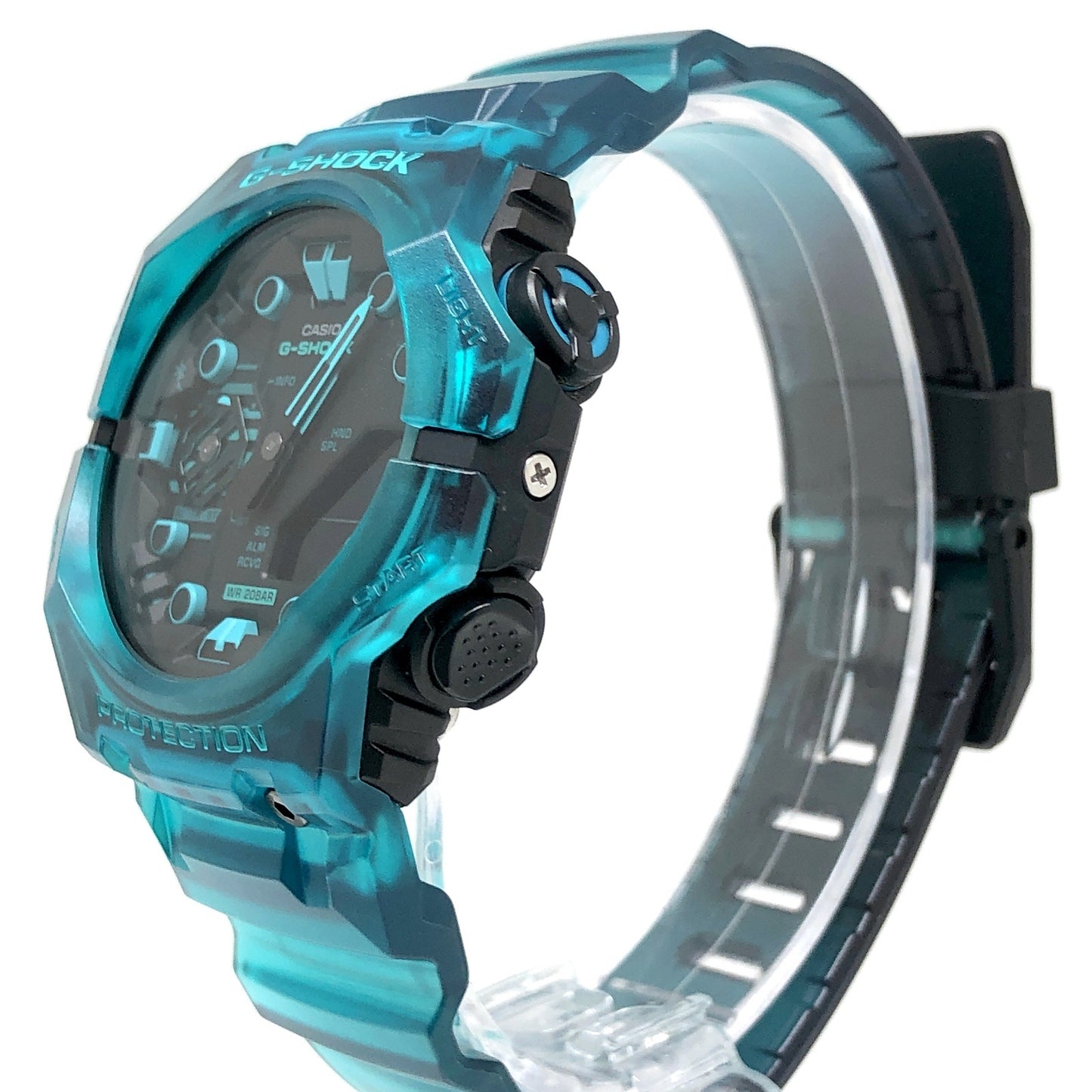 GA-B001G-2A スケルトンカラー Bluetooth搭載