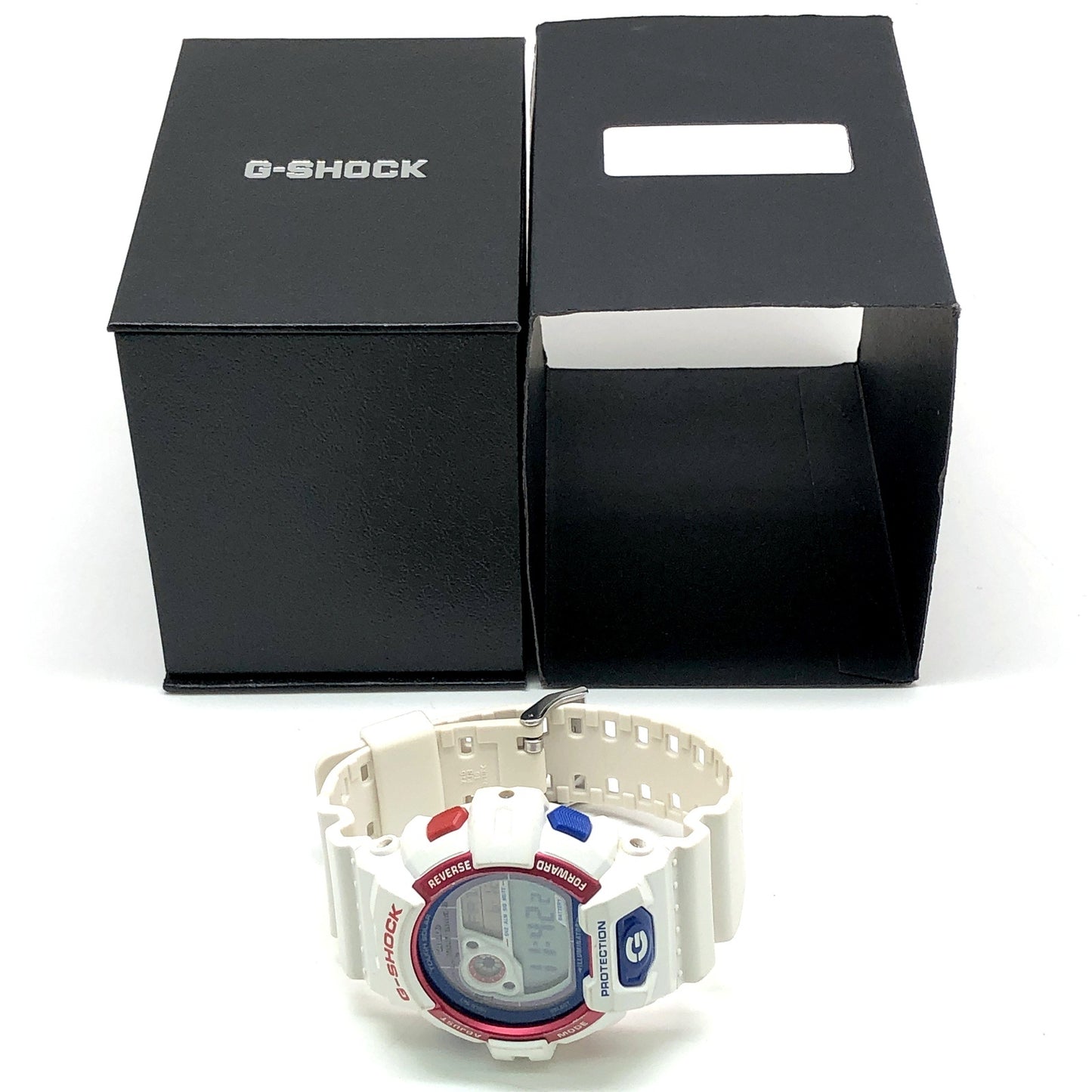 GW-8900TR-7 電波ソーラー ホワイトトリコロール