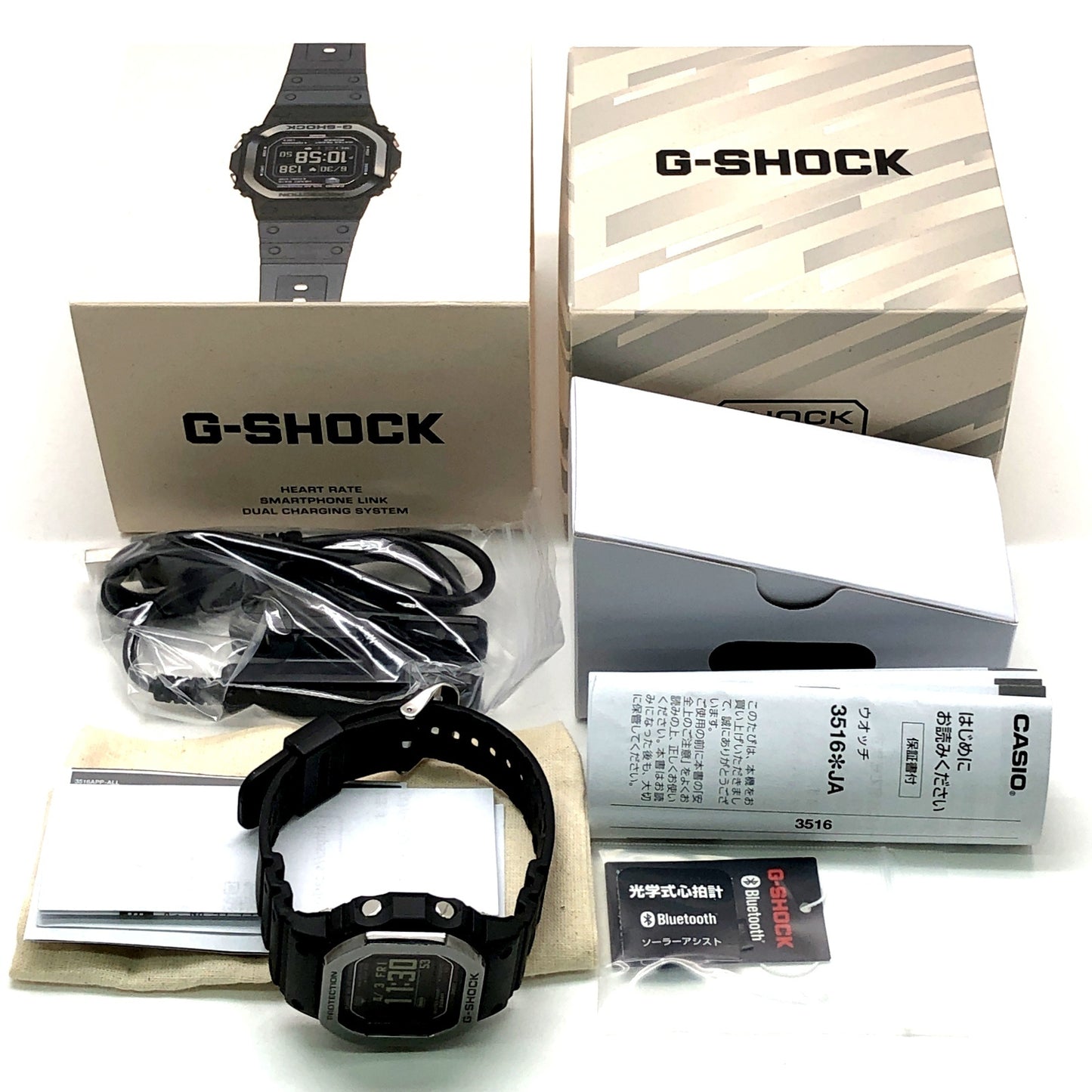 DW-H5600MB-1 G-SQUAD Bluetooth搭載 スマートウォッチ