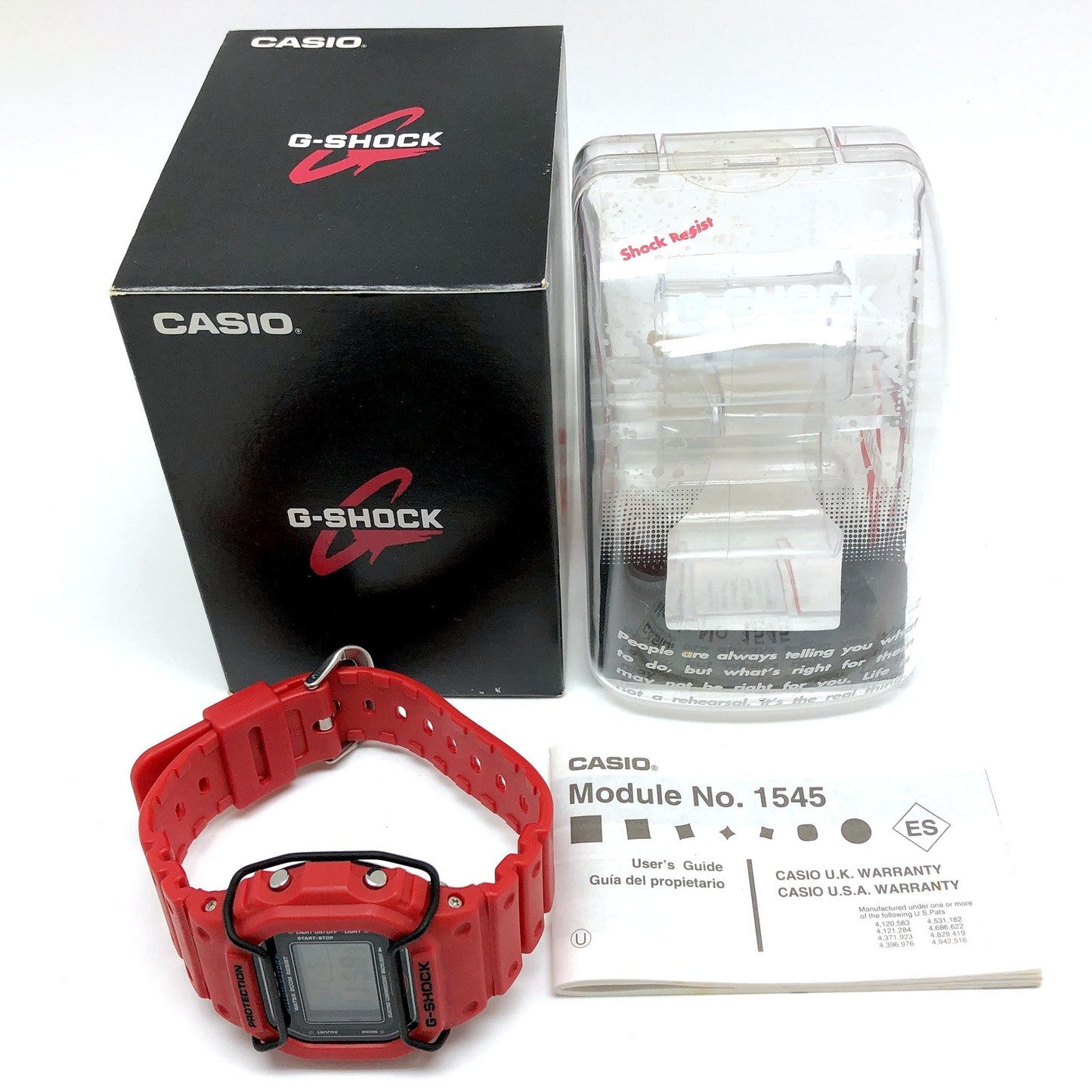 DW-5600ED-4 90's プロテクター GマークEL 海外モデル