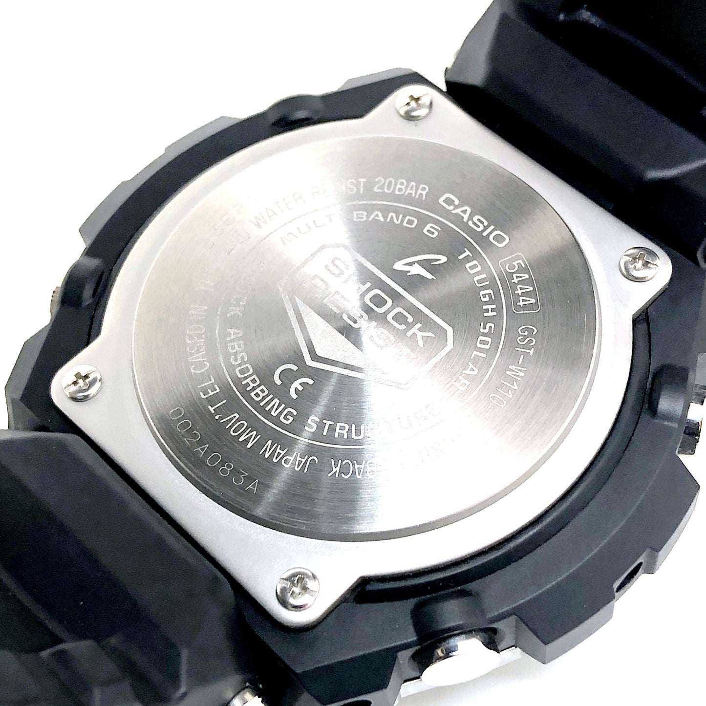 GST-W110-1AJF Gスチール 電波ソーラーモデル メタル×樹脂バンド