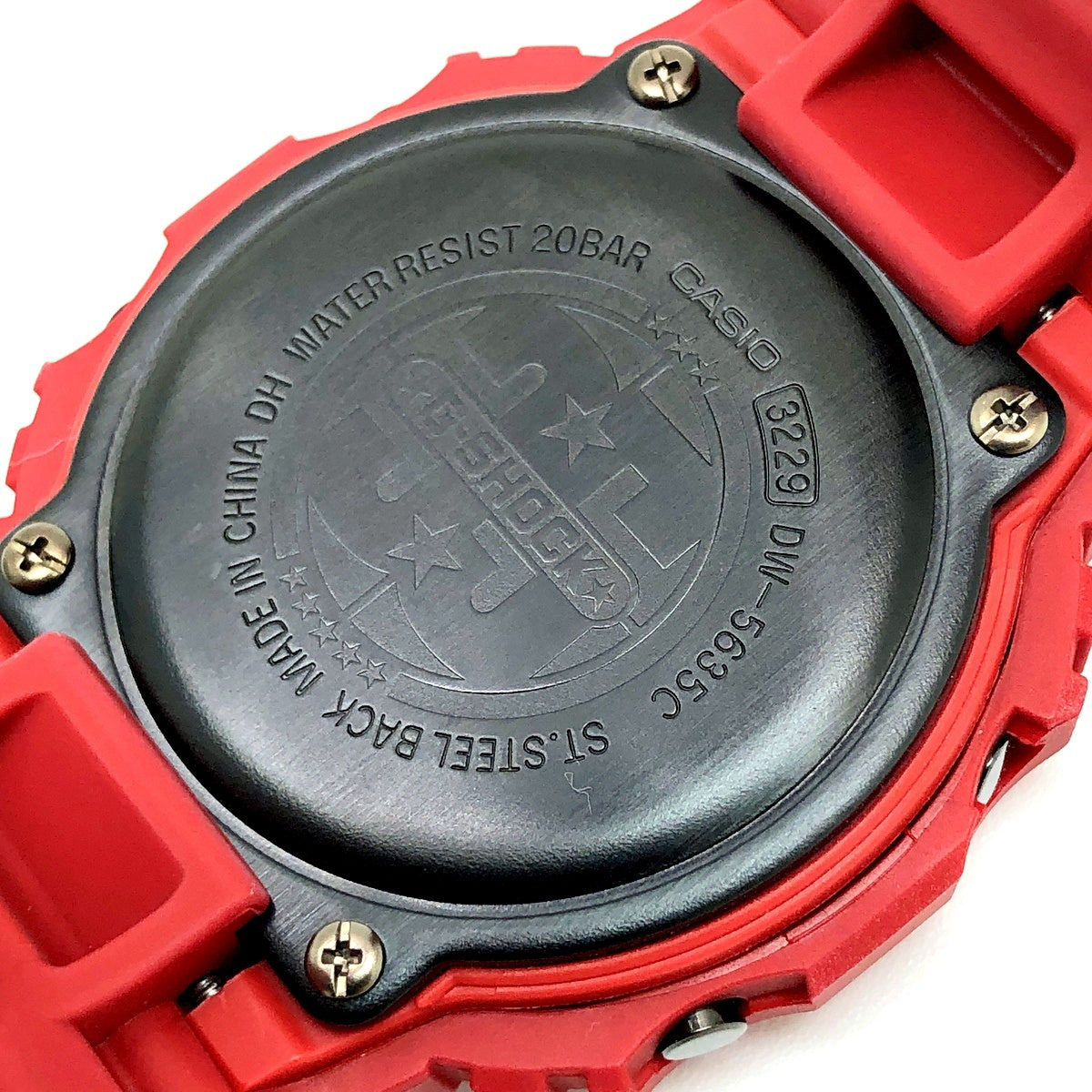 DW-5635C-4 Gショック35周年記念モデル レッドアウト