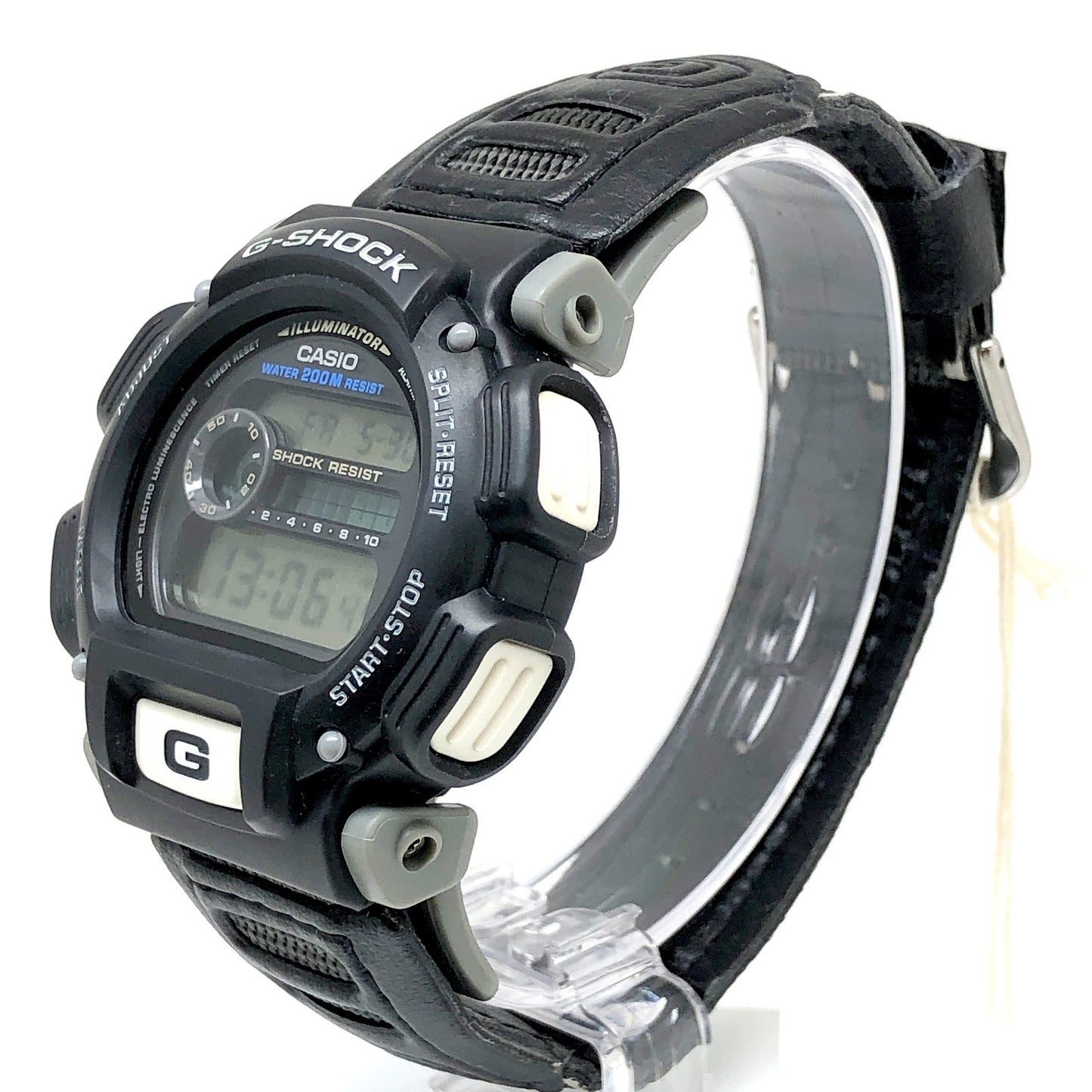 DW-9000B-1B8V 合成皮革バンド 海外モデル