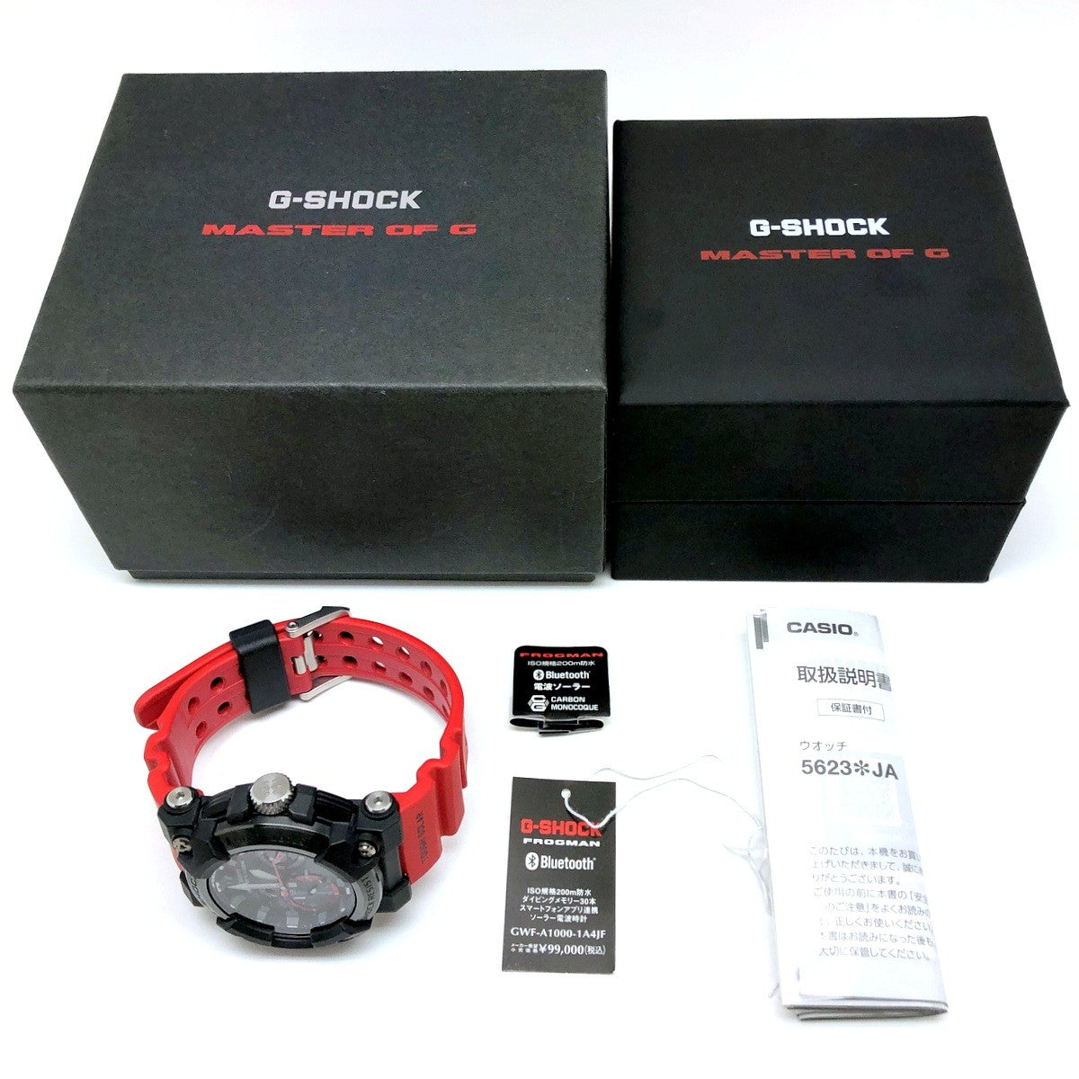 GWF-A1000-1A4JF フロッグマン アナログモデル レッド