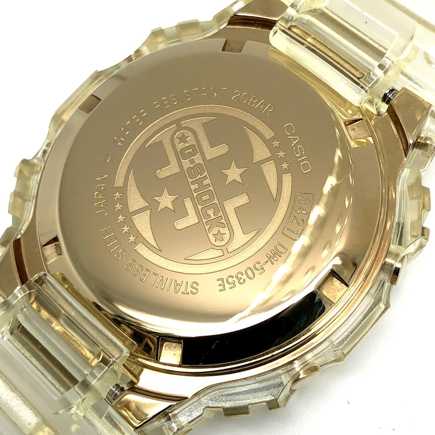DW-5035E-7 Gショック35周年記念 グレイシアゴールド