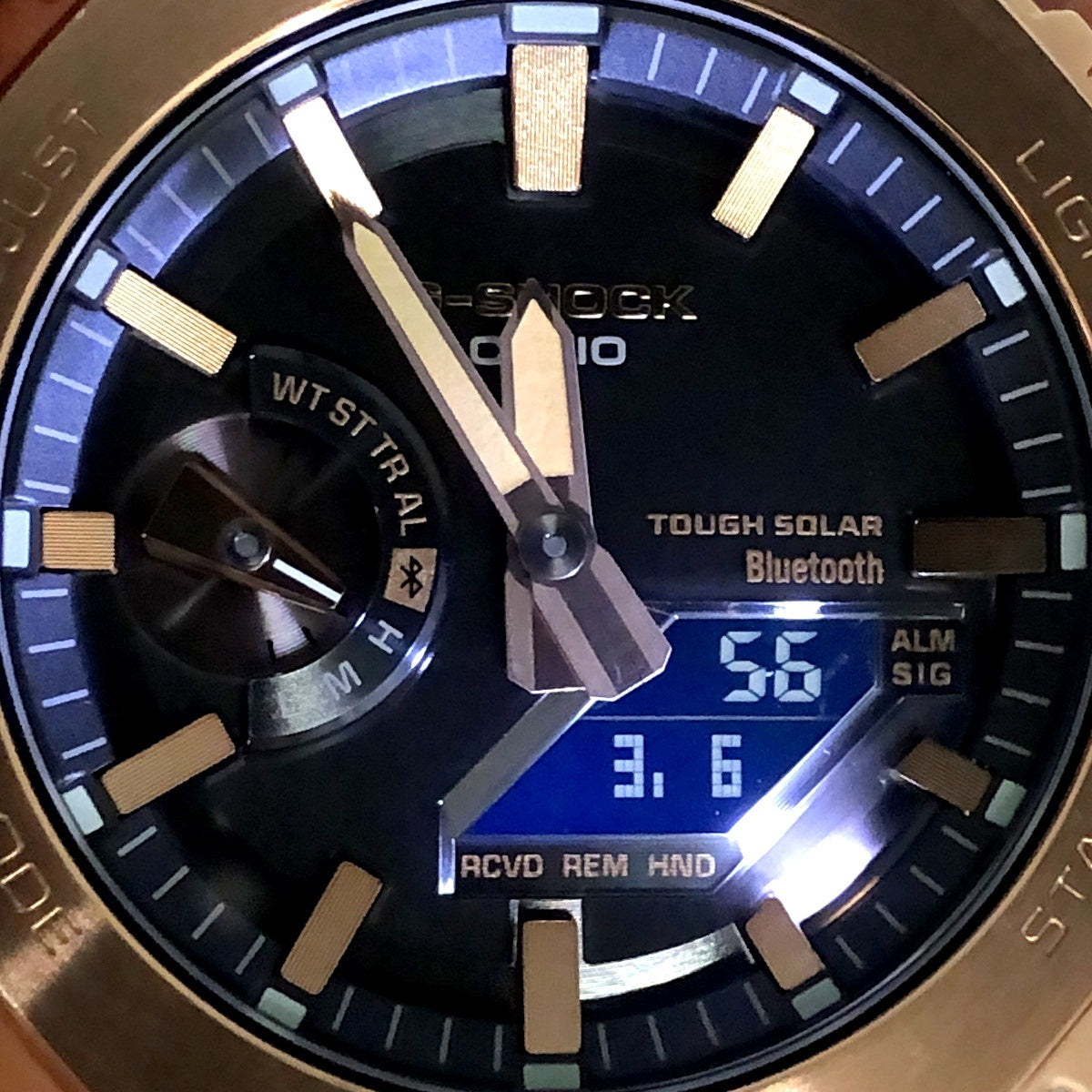 GM-B2100GD-5A フルメタル カシオーク ローズゴールド