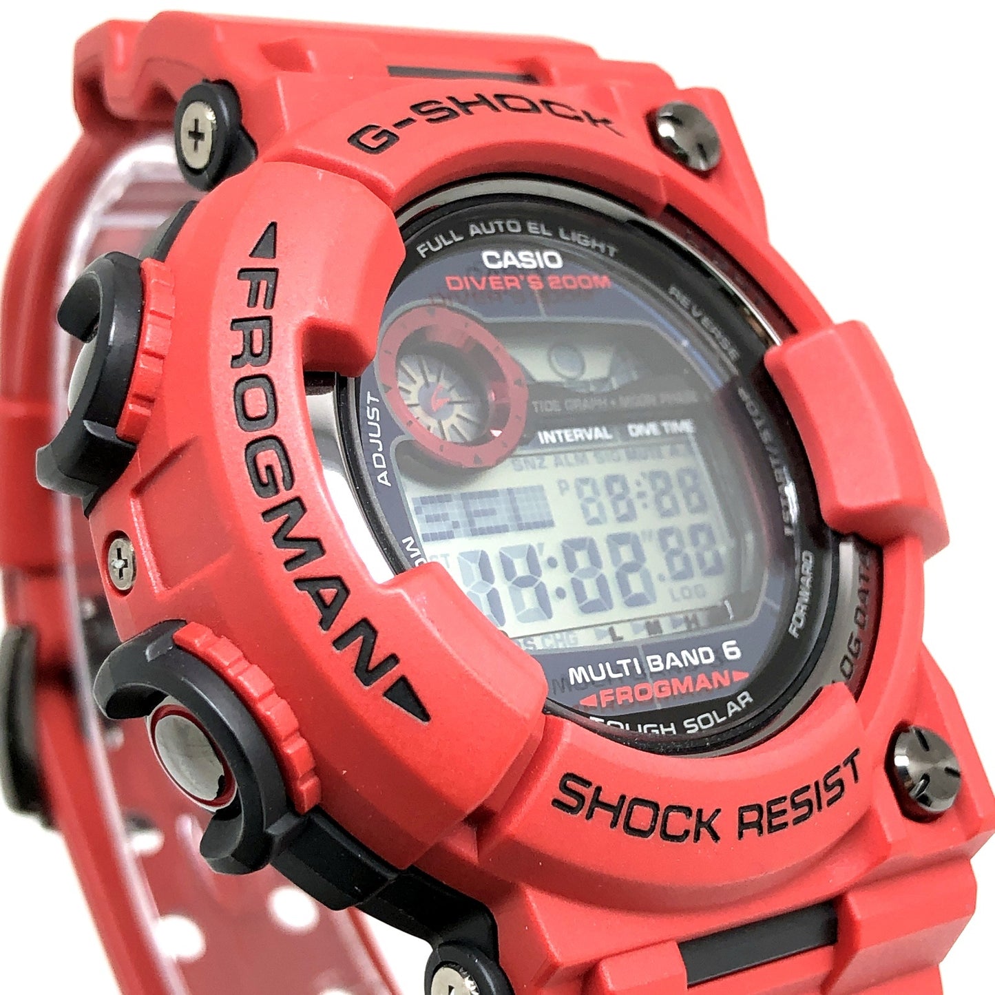 GWF-1000RD-4 フロッグマン メンインバーニングレッド