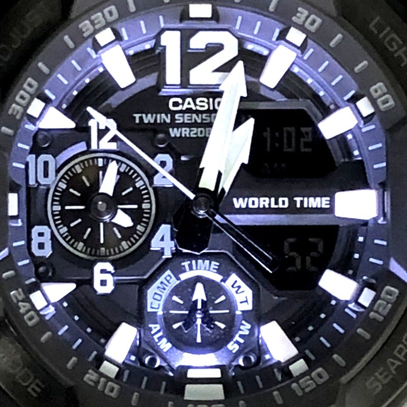 GA-1100-1A グラビティマスター ツインセンサー搭載