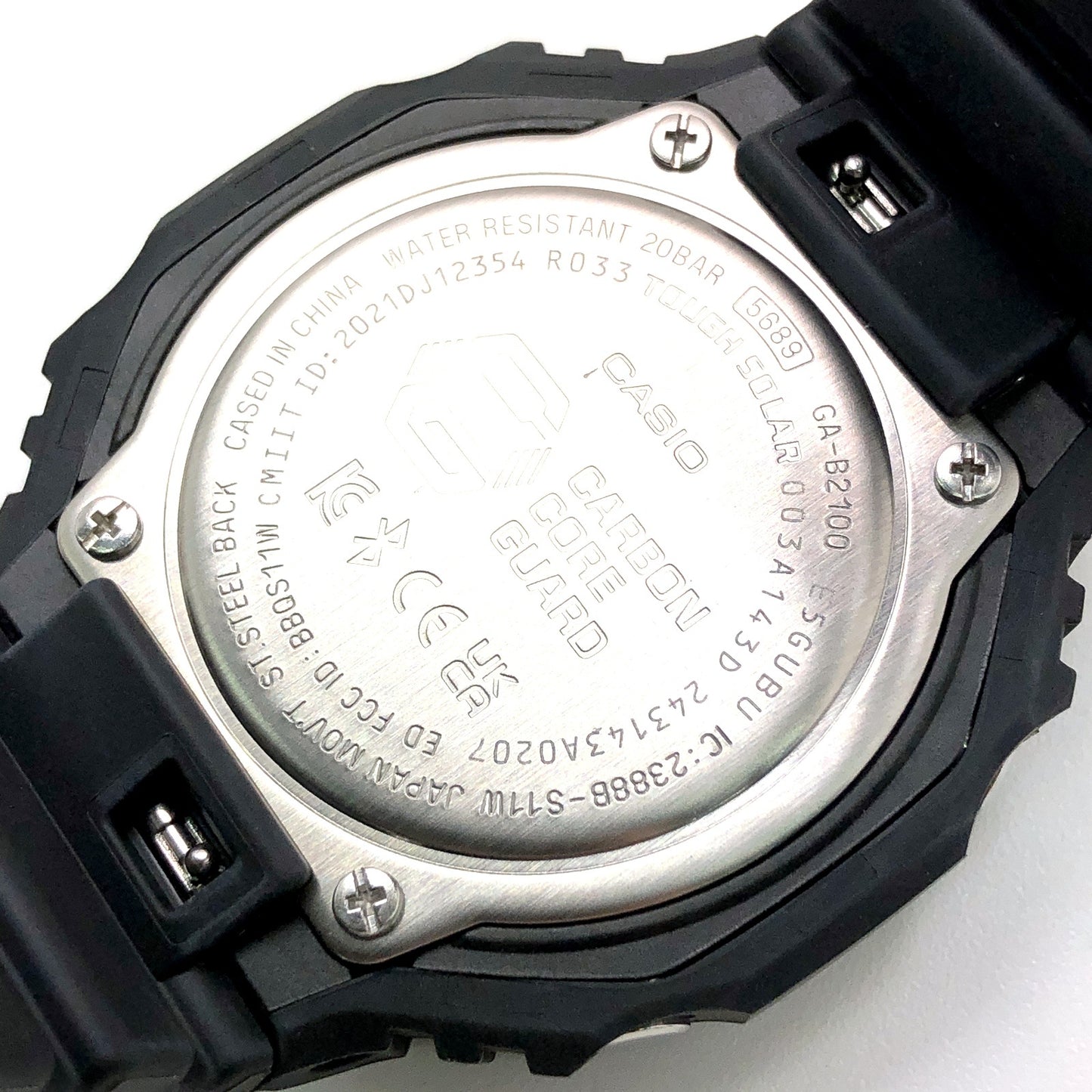 GA-B2100-1A1 Bluetooth通信機能搭載 オールブラック
