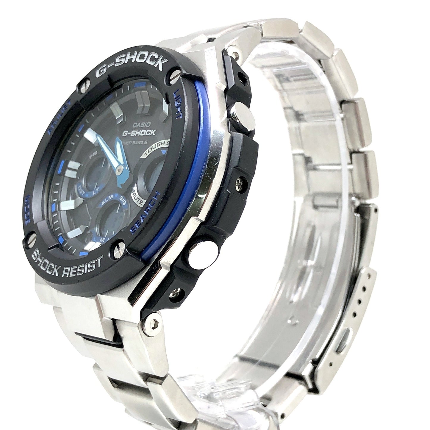 GST-W100D-1A2 Gスチール 電波ソーラーモデル