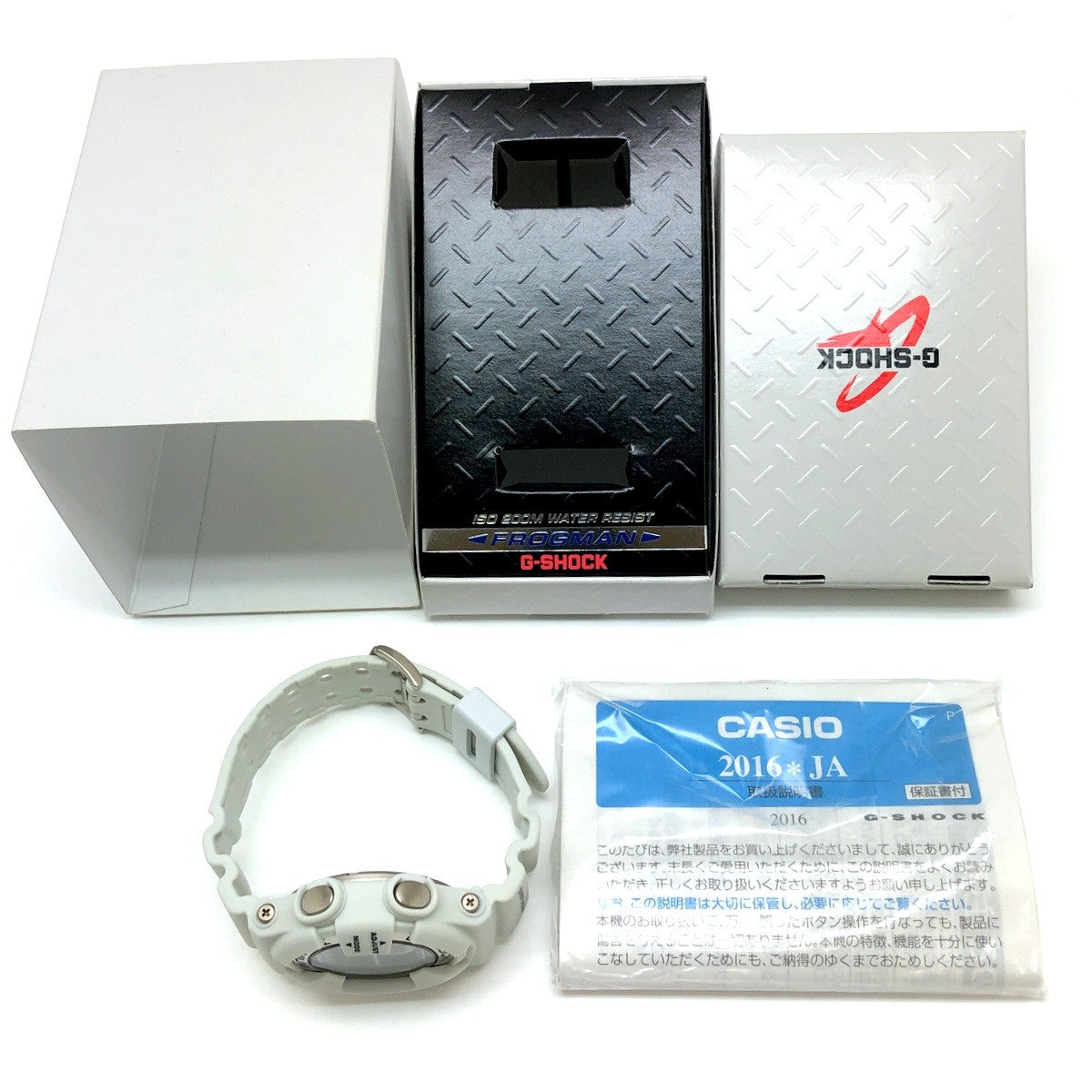 DW-9900LG-8 3代目フロッグマン メンインホワイトグレー