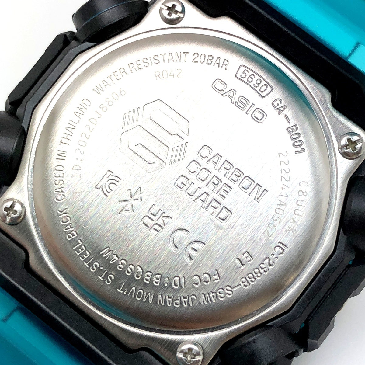 GA-B001G-2A スケルトンカラー Bluetooth搭載