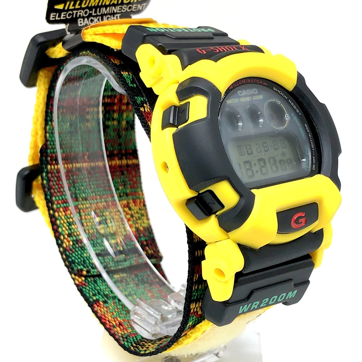 DW-002R-9V ラスタカラー レゲエモデル