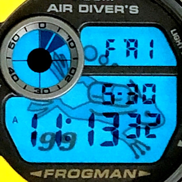 DW-8250YU-9T フロッグマン99 黄蛙 潜水蛙EL