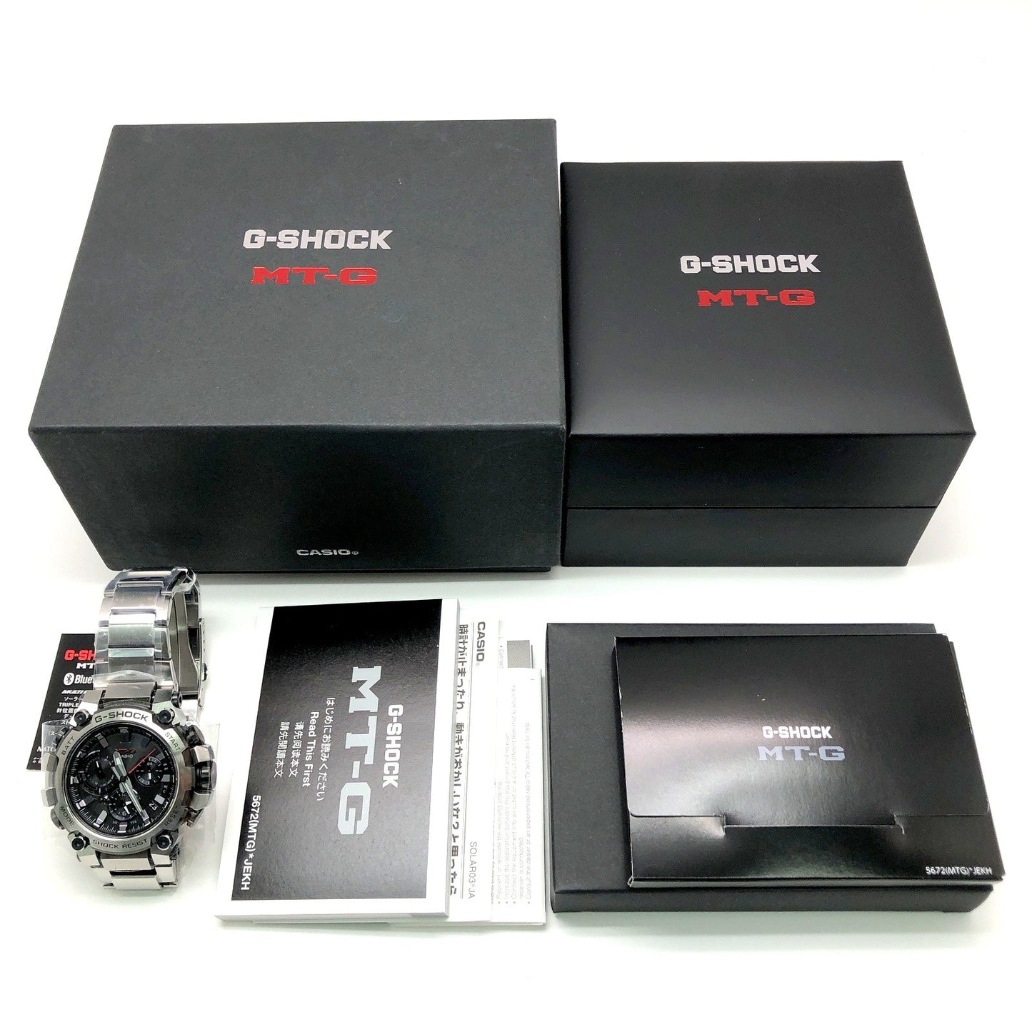 MTG-B3000D-1A MT-G 電波ソーラー Bluetooth搭載モデル