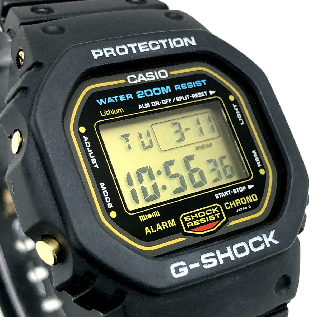 DW-5600C-9V 海外スピード M901 ゴールド カシオ公式レストア品