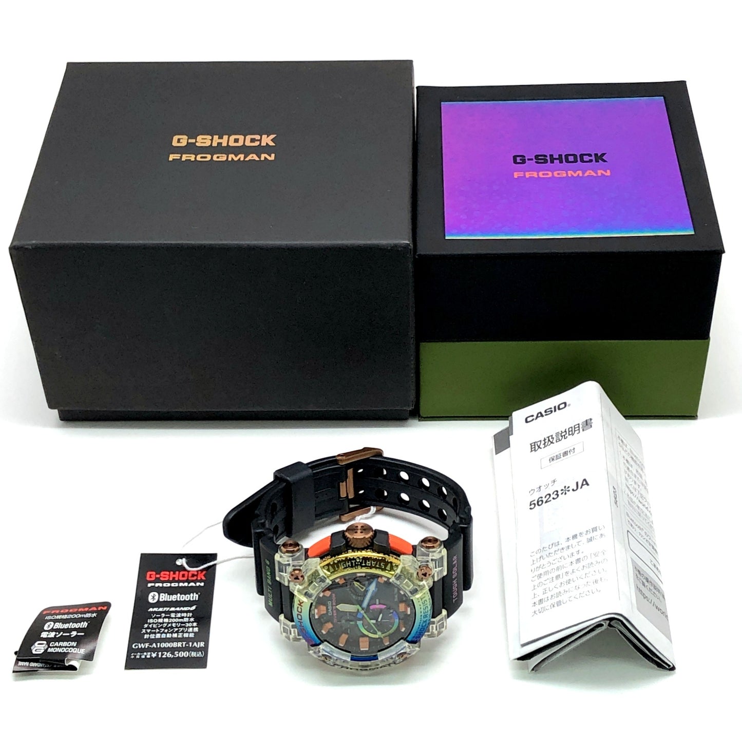 GWF-A1000BRT-1A フロッグマン ボルネオレインボートード