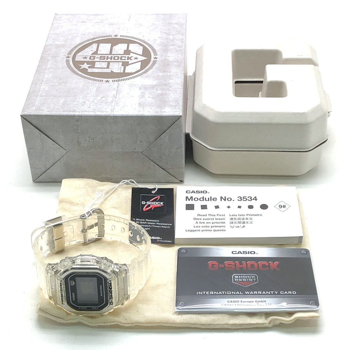 DW-5040RX-7 Gショック40周年記念 クリアリミックス