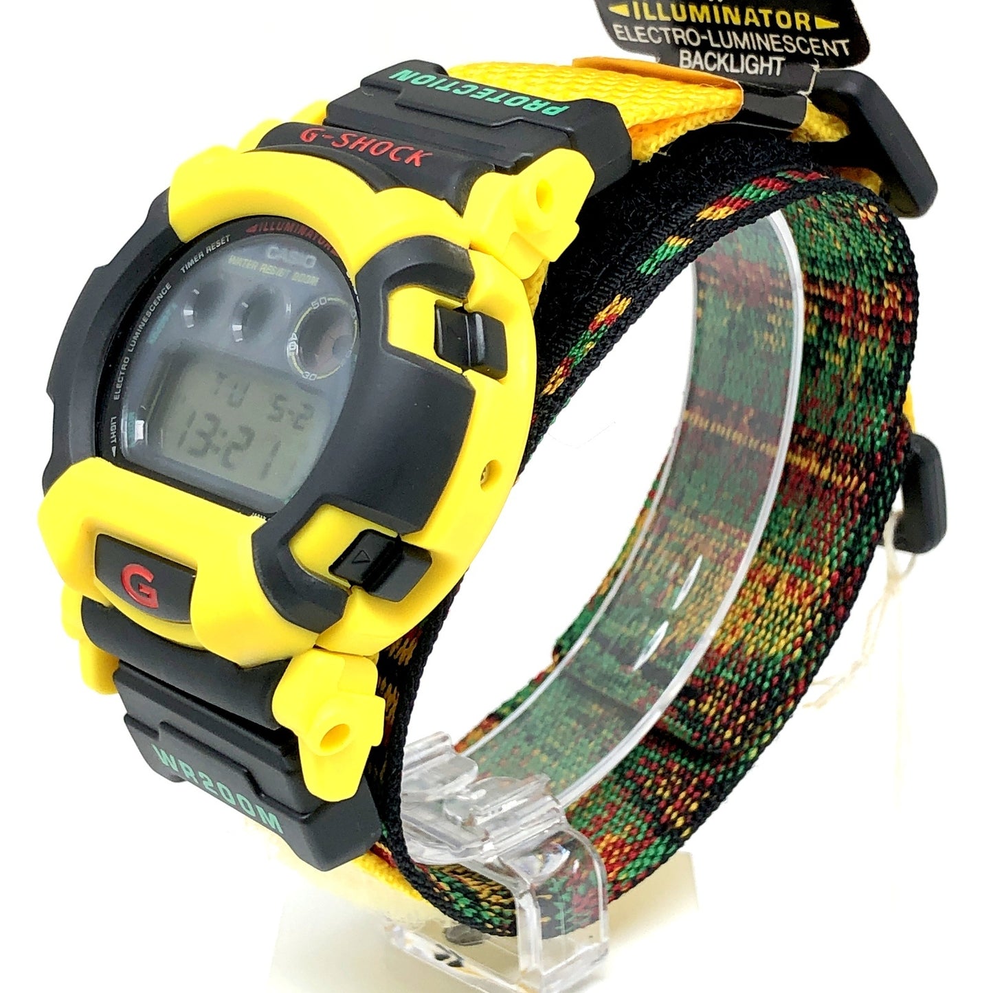 DW-002R-9V ラスタカラー レゲエモデル