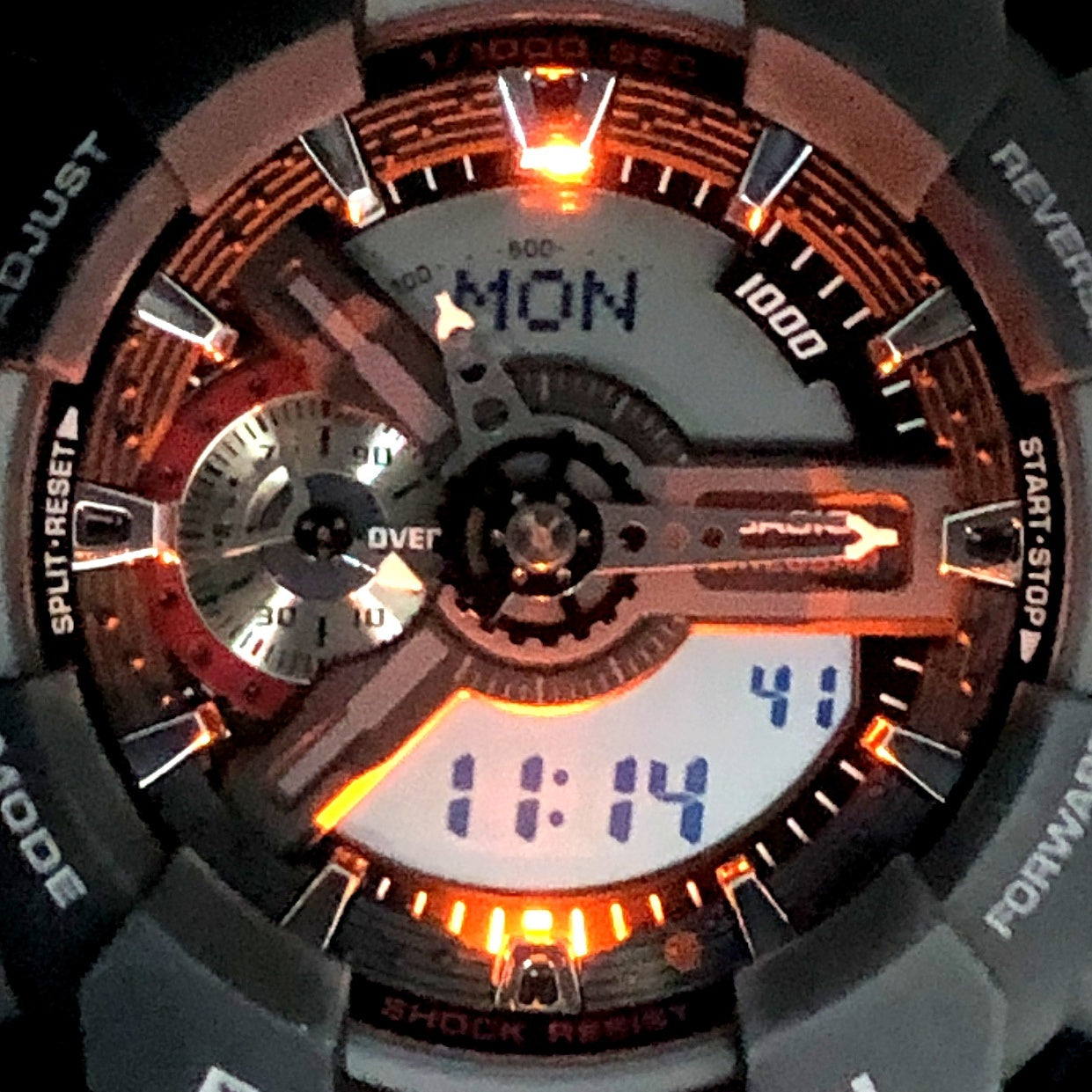 GA-110-1A ビッグケース アナデジモデル