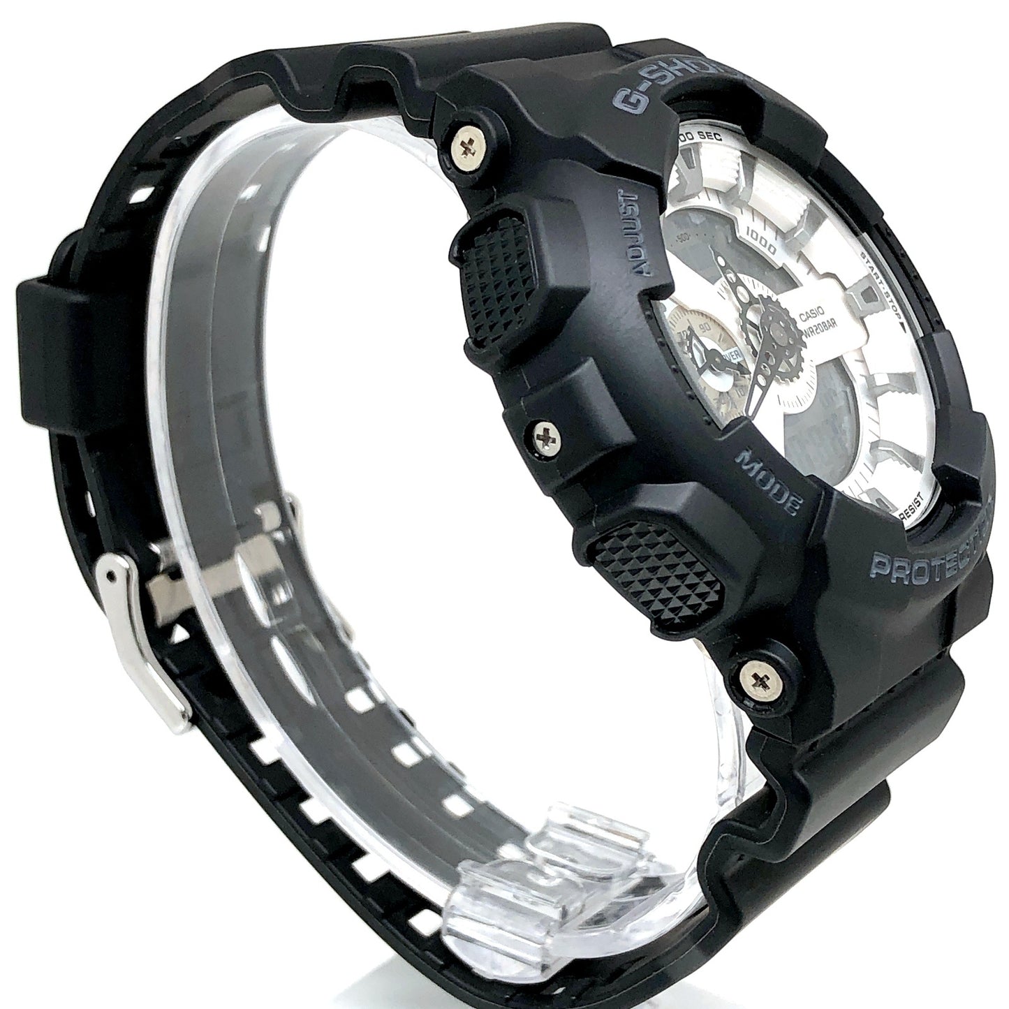 GA-110WD-1A ブラック&ブリリアントホワイト