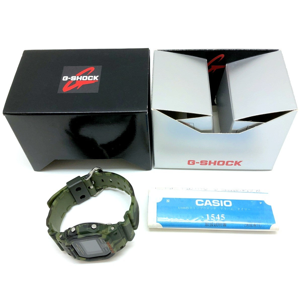 DW-5600CF-3 Gパイソン グリーンカモフラージュ