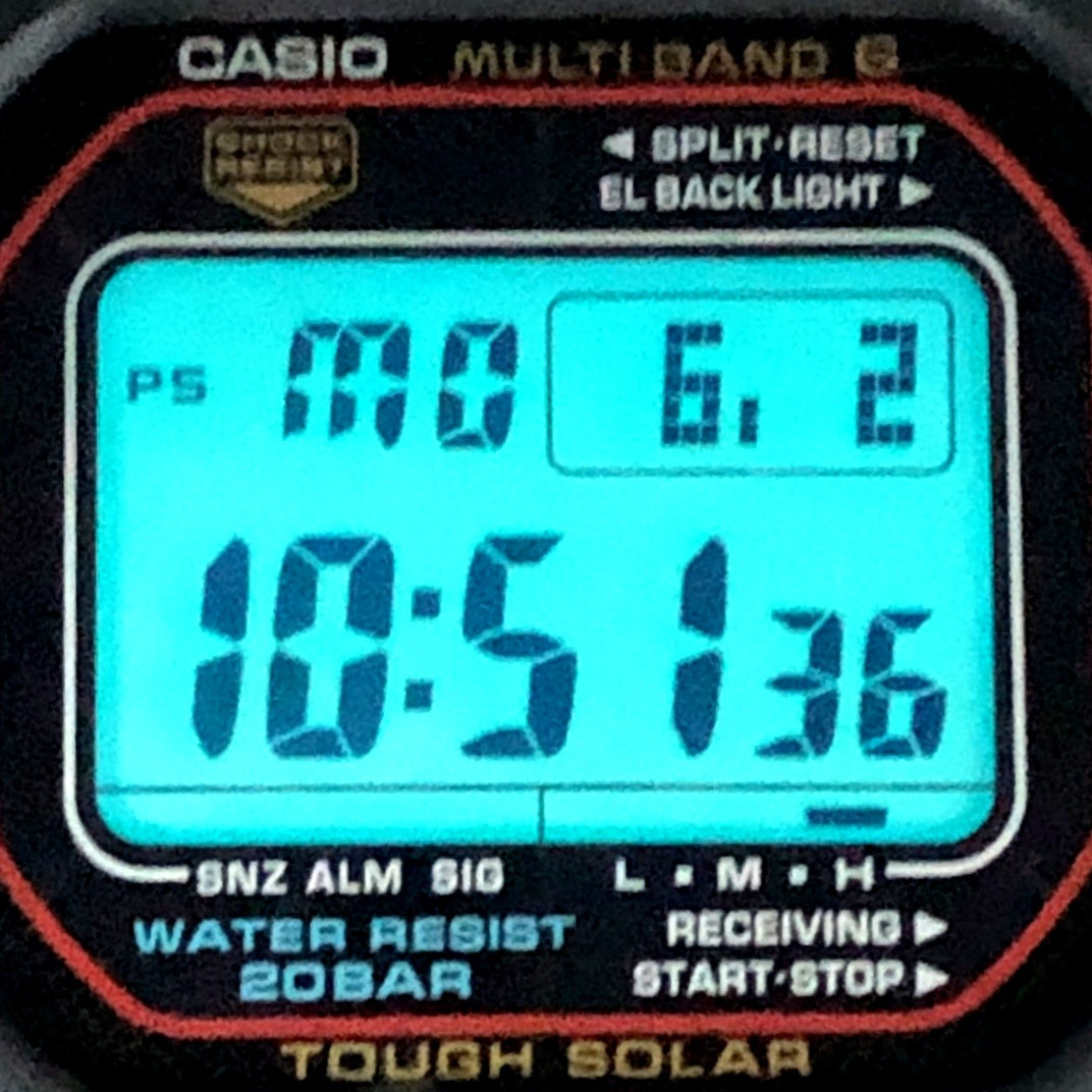 GW-M5610 電波ソーラー ELバックライト