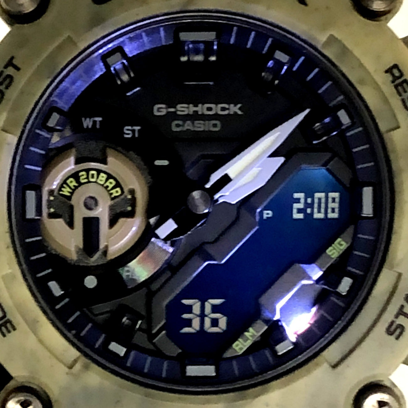 GA-2200SL-5A サンドランドシリーズ サンドベージュ
