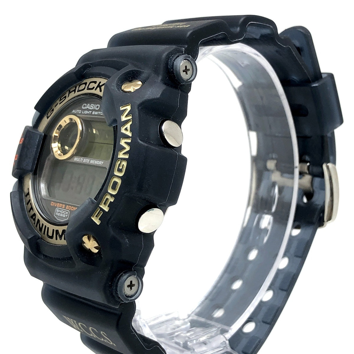 DW-9902GWC-8 フロッグマン WCCS ブラックスケルトン