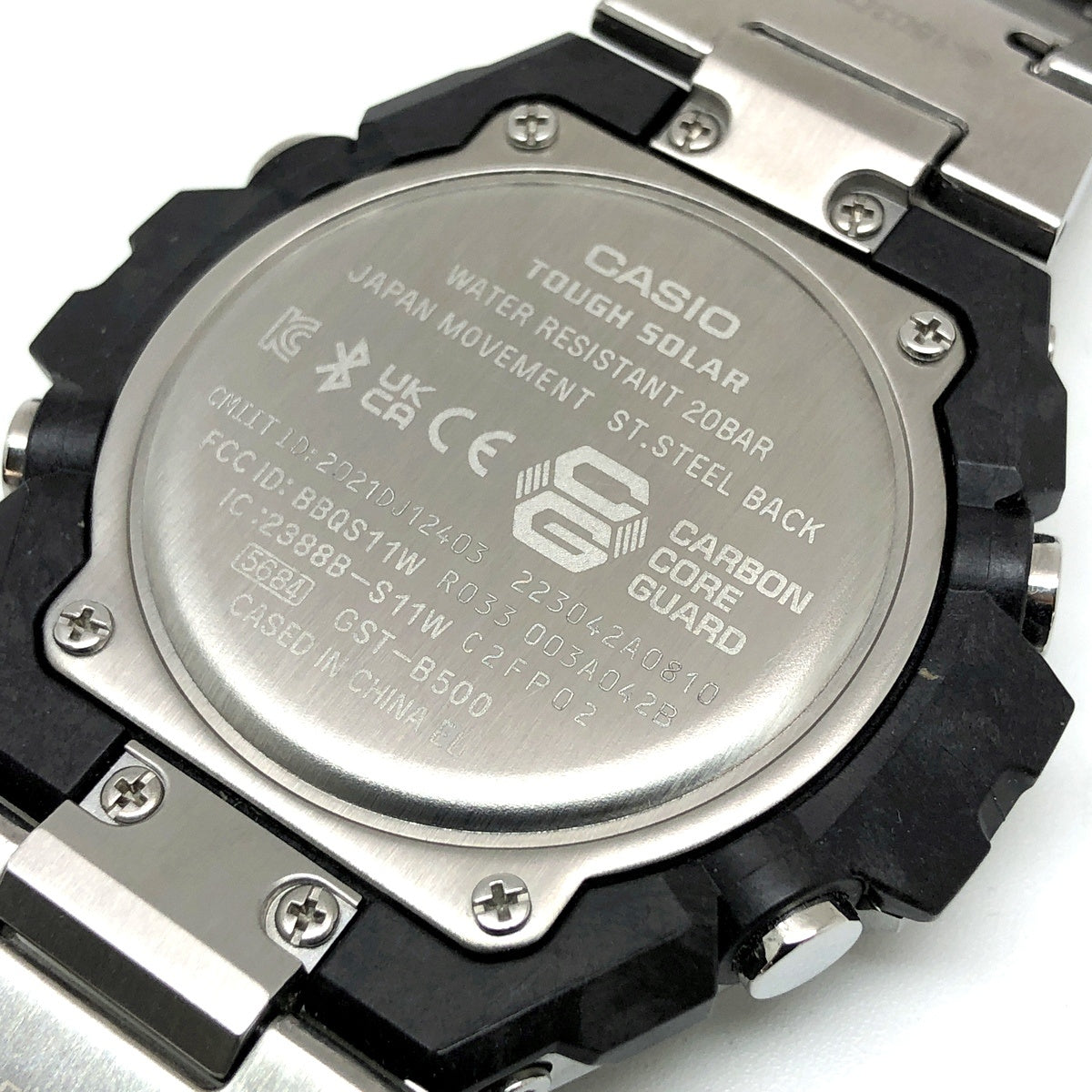 GST-B500D-1A Bluetooth搭載 電波ソーラーモデル