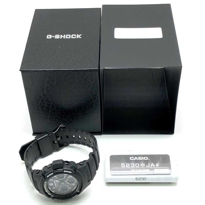 AWG-M100BW-1A 電波ソーラー搭載 アナデジモデル