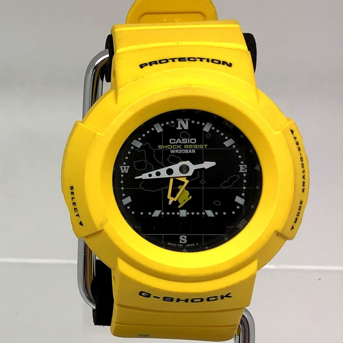 時計 CASIO G-SHOCK aw-500d-9e2t G shock AW-500D-9E2T rare limited vintage 1999 - YouTube
