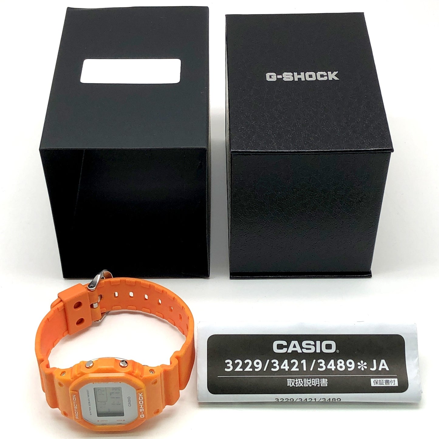 DW-5600WS-4 5600シリーズ 夏の海景 オレンジ