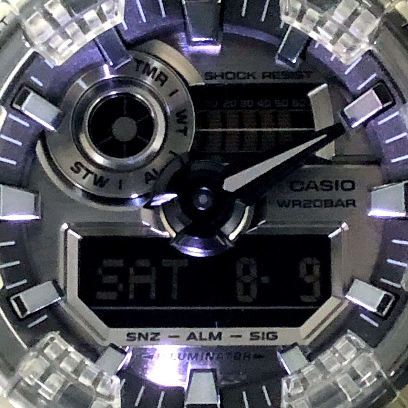 GA-700SK-1A クリアスケルトン